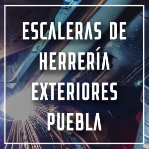escaleras de herrería exteriores Puebla a los mejores precios