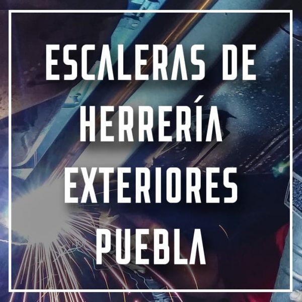 escaleras de herrería exteriores Puebla a los mejores precios