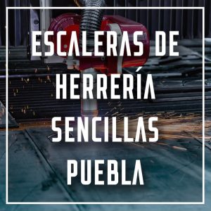 escaleras de herrería sencillas Puebla a los mejores precios
