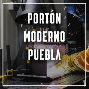 portón moderno Puebla a los mejores precios