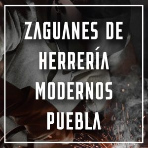zaguanes de herrería modernos Puebla a los mejores precios